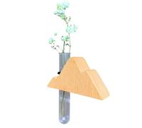 Car Propagation Vase Vent Clip | Reusable Air Freshener Car | Wooden Hydroponic Aromatherapy Perfume Decor for Men Women Auto Van RV Home Automotive Decorations Aesthetic