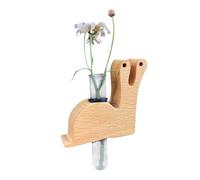 Car Propagation Vase Vent Clip,Vent Reusable Car Air Freshener - Wooden Hydroponic Aromatherapy Perfume Decor for Men Women Auto Van RV Home Automotive Decorations Aesthetic