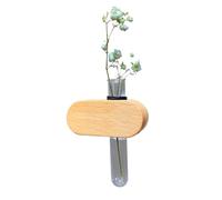 Car Propagation Vase Vent Clip - Vent Reusable Car Air Freshener - Wooden Hydroponic Aromatherapy Perfume Decor for Men Women Auto Van RV Home Automotive Decorations Aesthetic