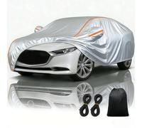 Car Protection Cover Waterproof for Honda Jazz(GD)(2001-2008) 丨Premium Car Covers For Outside Storage Windproof Sun Snow Rain Scratch Protection with Zipper