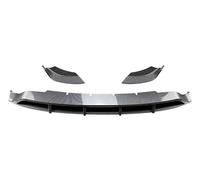 Car Protector Decorative Car Front Bumper Lip Spoiler Splitters Vents Cover Trim For Mercedes For Benz For GLC Class X254 For GLC260 300 2023+ Splitter Chin Decoration(OneColor)
