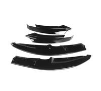 Car Protector Decorative For BMW For 1 Series For E82 E88 2007-2013 Car Front Side Spoiler Cover Trim & Front Bumper Spoiler Lip Auto Accessories Splitter Chin Decoration(Glossy Black)