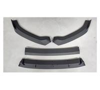 Car Protector Decorative For For A3 S3 2016 2017 2018 2019 Lower Deflector Under Guard Decoration Styling Modified Front Bumper Lip Chin Splitter Chin Decoration(Matte Black)