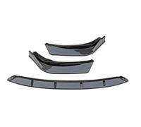 Car Protector Decorative For Lexus For IS250 For IS350 For IS300 For F Sport 2014-2016 Car Front Bumper Lower Chin Lip Spoiler Side Splitters Body Kits Splitter Chin Decoration(Carbon Look)