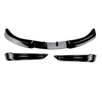 Car Protector Decorative Front Bumper Lower Spoiler Lip & Side Splitter Cover Blade For BMW For 3 Series For E90 E91 For 320i 330i 2005-2008 Splitter Chin Decoration(Glossy Black)