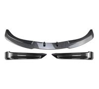 Car Protector Decorative Front Bumper Lower Spoiler Lip & Side Splitter Cover Blade For BMW For 3 Series For E90 E91 For 320i 330i 2005-2008 Splitter Chin Decoration(Carbon Fiber Look)