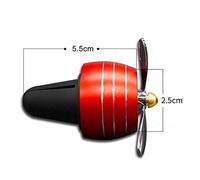 Car Purifier Force 3 Propeller Perfume Diffuser Vents Outlet Fragrance Clamp/Holder Freshener Car PurifierCar Diffuser PurifierCar Veny vent. Be Can to of (Black)
