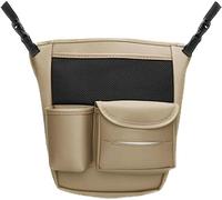 Car Purse Handbag Holder Between Seats for Citroen AMI Xsara Picasso Berlingo, Hand Bag Holder for Car Front Seat Front Seat Storage Bag, Barrier of Backseat Kids Pet,B Beige