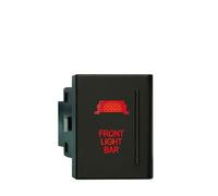 Car Push Button Switches 12V 3A Push Button Switch Red Led/ON OFF Spot Rear Reverse Lights Beacon Fit For VW AMAROK Fit For Volkswagen OEM Replacement(Front light bar-R)