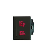 Car Push Button Switches 12V 3A Push Button Switch Red Led/ON OFF Spot Rear Reverse Lights Beacon Fit For VW AMAROK Fit For Volkswagen OEM Replacement(Spot lights-L)