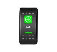 Car Push Button Switches Bilge Pump Rocker Switch Led Momentary/Latching Marine Grade Toggle Switch Fit For Caravan Marine 4X4 Carling ARB TYPE momentary power switch(ACC)