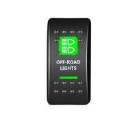 Car Push Button Switches Bilge Pump Rocker Switch Led Momentary/Latching Marine Grade Toggle Switch Fit For Caravan Marine 4X4 Carling ARB TYPE momentary power switch(Off Road Lights)