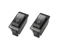 Car Push Button Switches Electric Window Control Switch 2PCS DPDT DC 12V 20A Universal Auto Car Power Window Switch 5 pins Black (2 Pcs)