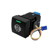 Car Push Button Switches Push Button Switch Green White Light Radar Power Fog Light Fixed Horn Garage Momentary Type Fit For Toyota Fit For Camry(T-FRONT FOG)