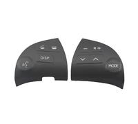 Car Push Button Switches Switches 1pair Multifunctional Bluetooth Speaker Button Switch Cover For Lexus ES350 Steering Wheel 84250-33190(Grey Cover)
