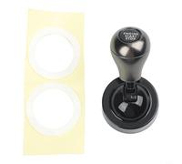 Car Push Start Button Cover Lever Made of All Metal Alloy with Multi-fit Adaptation for Various Vehicle Makes and Long Term Stability (Gray)