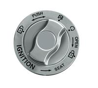 Car Push Start - Ignition Guard, Circular Styling, Wear Resistance Coating, Vivid Visual Highlight | Automobile Engine Activation Decoration Visual Recognition Enhancement Attention Ai