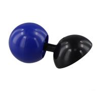 Car Push to Start Button Rocker Joystick Lever for Engine Start Stop Switch Fit Plastic Ball Bar Starter Decorative Accessory Blue Red(Blue)
