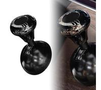 Car Push to Start Button Rocker Switch, Car Joystick Starter, Car One-Button Engine Start Stop Lever Starter Cover(Black)