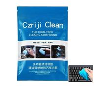Car Putty for Cleaning - Dash Cleaner for Car Interior | Reusable Sticky Gel Deep Tool Wipes Vehicle Vent Supplies for Gadgets, Auto Interior Dust, Detail Slime Ideal for PC Keyboard Use