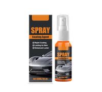 Car Quick-Acting Coating Agent Spray, 3 In 1 High Protection Quick Effect Coating Agent, Rapid Ceramic Coating Spray Hydrophobic, Car Renewal Wax for Shine And Protection Apply After Car (1Pc)