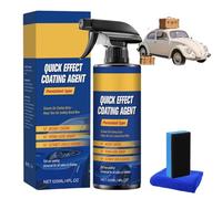 Car Quick-Acting Coating Agent Spray,Multi-Functional Ceramic Coa/ting for Cars,Quick Effect Co/ating Agent & High Protection Polish Sp/ray,Waterproof & Rain Repellent Windscreen Spr/ay,Easy to Use
