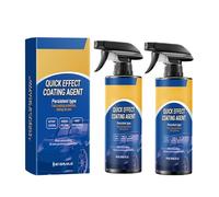 Car Quick-Acting Coating Spray, Long-Lasting Paint Sealant, Protective Coating, Waterless Wash Wax, Long-Lasting Gloss, Oil Film Cleaner, Hydrophobic Layer for Cars (2PCS)