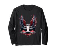 Car Race Indianapolis Driven by Wings Power Long Sleeve T-Shirt