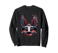 Car Race Indianapolis Driven By Wings Power Sweatshirt