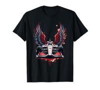 Car Race Indianapolis Driven by Wings Power T-Shirt