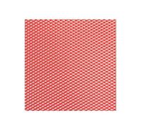 Car Racing Bumper Grille Mesh Net Vent Tuning Universal Protector Home Garden 100x33cm Aluminium Front Bumper Grille(Red Diamond 3x6mm)