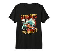 Car Racing Saturdays are for Quali Premium T-Shirt