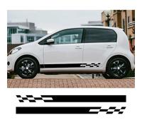 Car Racing Style Stickers, for Skoda Octavia 2 A7 A5 Fabia 3 Rapid Superb 3 Kodiaq Scala Karoq Kamiq Vinyl Decal Auto car Exterior Stickers Accessories
