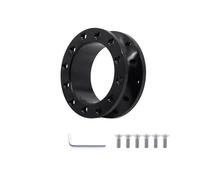 Car Racing Tuning Sport Steering Wheel Spacer Adapter 30mm 50mm CNC Aluminum YIJIAVSX(30MM-Black)