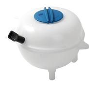 Car Radiator Coolant Expansion Header Tank Bottle with Cap for VW Transporter T5 Minibus Van Flatbed OEM Replacement Reservoir 7H0121407B 7H0121407C