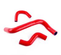 Car Radiator Coolant Hose Compatible with Nissan for March ECVT CG13DE 1.3L K11C 1992 1993 1994 1995 1996 1997 1998 1999 2000 2001 2002 2003 Silicone Intercooler Radiator Hose Kit(Red)