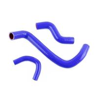 Car Radiator Coolant Hose Compatible with Nissan for March ECVT CG13DE 1.3L K11C 1992 1993 1994 1995 1996 1997 1998 1999 2000 2001 2002 2003 Silicone Intercooler Radiator Hose Kit(Blue)