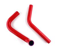 Car Radiator Coolant Hoses Kit Compatible with Chevy for C K Series Truck Pickup C10 1960-1962 Car Radiator Hose(Red)