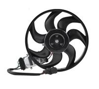 Car radiator cooling fan Left Auxiliary Engine Radiator Cooling Fan 7L0959455F 7L0959455C Compatible With Q7 2007 2008 2009 2010 2011 2012 2013