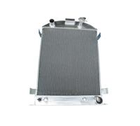 Car Radiator Fit For FORD 1932 HI-BOY Grill Shells Fit For CHEVY ENGINE 32 3 ROW 62MM All Aluminum Radiator Transmission Fluid Cooler