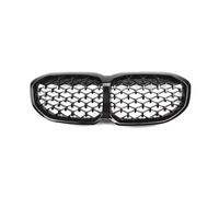Car Radiator Grille For BMW 1 Series F40 116i 118i 120i 128ti M135i For XDrive 2019-2022 2023 2024 Car Racing Grills Front Bumper Kidney Grill Front Grille(Glossy Black 1)