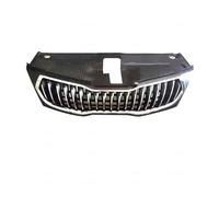 Car Radiator Grille For KIA For Rio K2 2011 2012 2013 2014 Around Trim Racing Grills Trim Racing Grills Car Anterior Reticul Racing Grills ABS Front Grille(Chrome glitter style)