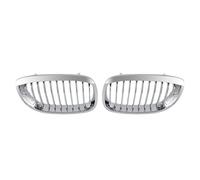 car Radiator Grilles Compatible With For 3 Series E46 LCI 2 Door 2003 2004 2005 2006 Front Hood Center Kidney Grille Bumper Mesh Front Inlet Grille Replacement