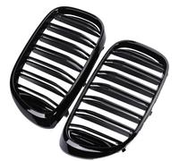 car Radiator Grilles Compatible With For 7 Series G11 G12 740e 740i 750Li 750i For XDrive 740i 750Li 750i 2015-2019 Front Bumper Kidney Single Double Slat(Dual gloss black)