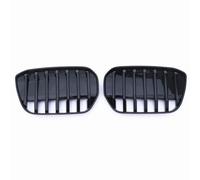 car Radiator Grilles Compatible With For IX3 2020 2021 2022 2023 Car Bumper Intake Hood Mesh Air Vent Cover Grid Kit Grille Front Radiator Grille Replacement(Black)