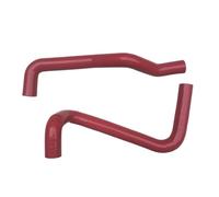 Car Radiator Hose Compatible with Dodge for Journey 2.7L V6 A T for SE SXT 2009 Car Radiator Overflow Pipe Hose 05058396AF 05058395AC(Red)