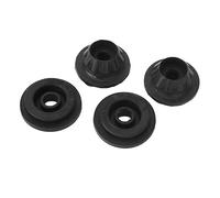 Car Radiator Mounting Bushing, Rubber Radiator Bushing, 4pcs Upper Radiator Mount Bushing 21507 4m400 Lower Rubber Radiator Insulator Replacement for X?Trail T30 T31 T32