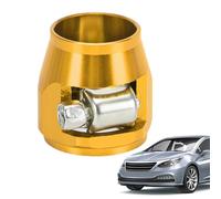 Car Radiator Oil Pipe Fitting - Alloy Hose Clip Connector, Automotive Modification Accessory | Replacement Rubber Tube Engine Cooling Repair Upgrade Vehicle Garage Maintenance Workshop