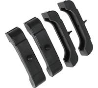 Car Radiator Rubber Pad For Chevrolet For Chevy II For Nova 1968-1968 | Radiator Rubber Mounts 4pcs Black Rubber Three-core Radiator Mounting Pad Replacement 4012326681S