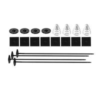 Car Radiator Ties, Engine Cooling Fasteners, Vehicle AC Cable Holders, Non-Slip Mounting Clips, Maintenance Repair Accessories, for Automotive Modification, 4.3 Inches